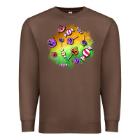 Chestnut halloween candy patches Premium Sweatshirt - BundleAndBundleShop