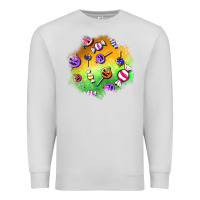 Dove Grey halloween candy patches Premium Sweatshirt - BundleAndBundleShop