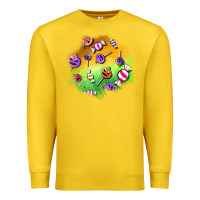 Lemon halloween candy patches Premium Sweatshirt - BundleAndBundleShop