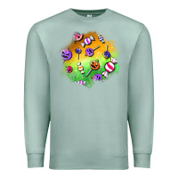 Seafoam halloween candy patches Premium Sweatshirt - BundleAndBundleShop