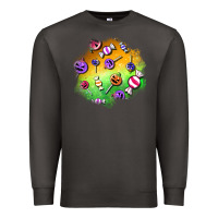 Smoke halloween candy patches Premium Sweatshirt - BundleAndBundleShop