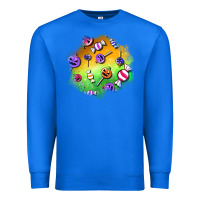 True Royal halloween candy patches Premium Sweatshirt - BundleAndBundleShop