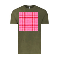 Vintage Olive valentines day plaid seamless pattern Vintage Tee - BundleAndBundleShop