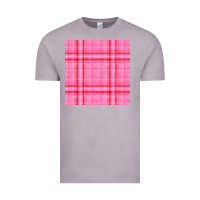 Vintage Zinc valentines day plaid seamless pattern Vintage Tee - BundleAndBundleShop