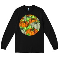 Black Fall Rounded Long Sleeve Tee - LillyAllenDesigns