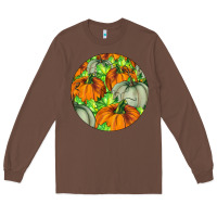 Chestnut Fall Rounded Long Sleeve Tee - LillyAllenDesigns