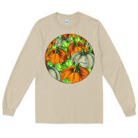 Mushroom Fall Rounded Long Sleeve Tee - LillyAllenDesigns