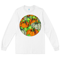 White Fall Rounded Long Sleeve Tee - LillyAllenDesigns