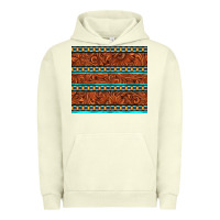 Pigment Pistachio tooled leather and aztec Urban Hoodie - TumblerDesignByShophia