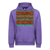 Tulip tooled leather and aztec Urban Hoodie - TumblerDesignByShophia