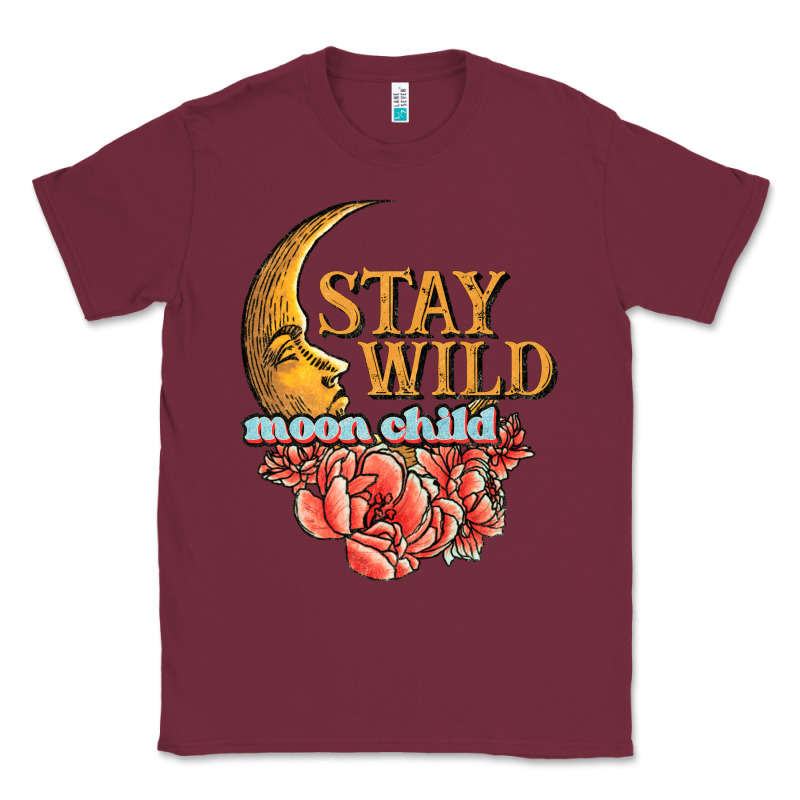 Stay Wild Moon Child Classic Tee by JahusDesignShop | Teevron