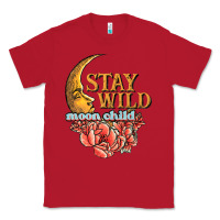 Red stay wild moon child Classic Tee - JahusDesignShop