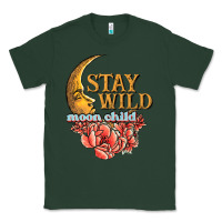 Sports Green stay wild moon child Classic Tee - JahusDesignShop