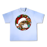 Grape Ice Christmas hippie skeleton santa ornament Urban Heavy Tee - Artiststas