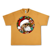 Peanut Butter Christmas hippie skeleton santa ornament Urban Heavy Tee - Artiststas