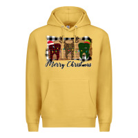 Antique Gold Merry Christmas Teeth Premium Hoodie - Bettercallsaul