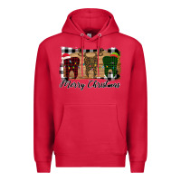 Cardinal Merry Christmas Teeth Premium Hoodie - Bettercallsaul