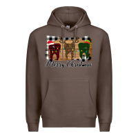 Coffee Merry Christmas Teeth Premium Hoodie - Bettercallsaul