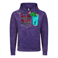 Cloud Purple sweet summer time Vintage Hoodie - CowhideDigitalArt