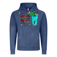 Vintage Denim sweet summer time Vintage Hoodie - CowhideDigitalArt