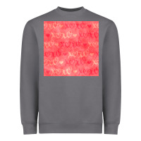 Storm valentines day xoxo seamless pattern Heavyweight Sweatshirt - BundleAndBundleShop