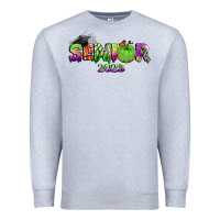 Heather Grey senior 2023 halloween Premium Sweatshirt - BundleAndBundleShop