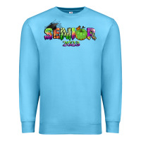 Ocean Blue senior 2023 halloween Premium Sweatshirt - BundleAndBundleShop