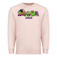 Pale Pink senior 2023 halloween Premium Sweatshirt - BundleAndBundleShop
