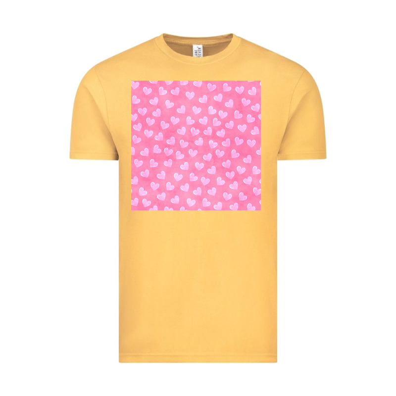Valentines Day Heart Seamless Pattern Vintage Tee by BundleAndBundleShop | Teevron