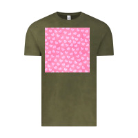 Vintage Olive valentines day heart seamless pattern Vintage Tee - BundleAndBundleShop