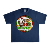 Navy Christmas ho ho heifer Urban Heavy Tee - Artiststas