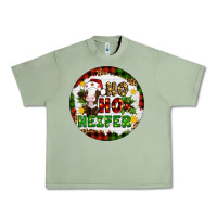 Oil Green Christmas ho ho heifer Urban Heavy Tee - Artiststas