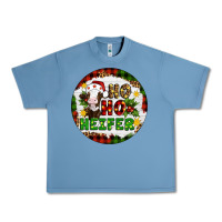 Pebble Blue Christmas ho ho heifer Urban Heavy Tee - Artiststas
