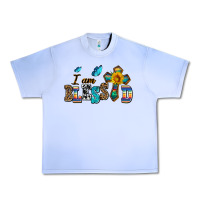 Grape Ice ı am blessed Urban Heavy Tee - AdoDesignShop
