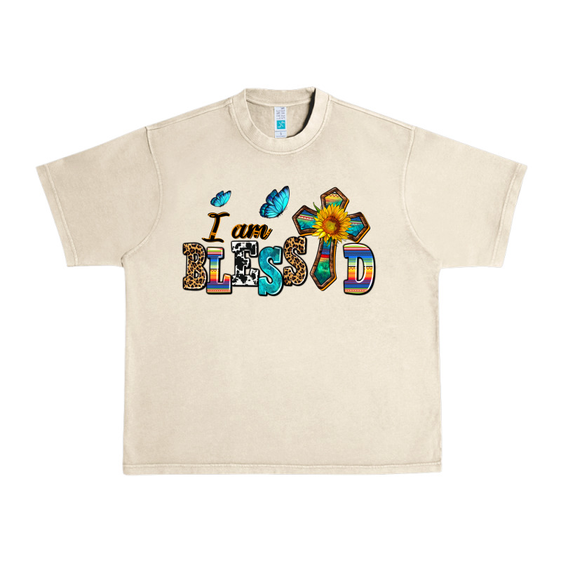 ı Am Blessed Urban Heavy Tee by AdoDesignShop | Teevron