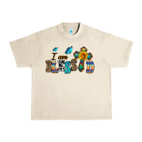 Sandshell ı am blessed Urban Heavy Tee - AdoDesignShop