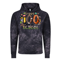 Cloud Black happy 100 americana football basketball day of sch Vintage Hoodie - RacoonDesign