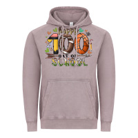 Vintage Zinc happy 100 americana football basketball day of sch Vintage Hoodie - RacoonDesign