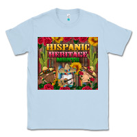Dusty Blue hispanic heritage month gnomes tumbler Classic Tee - BundleAndBundleShop