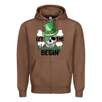 Chestnut let the shenanigans begin Zipper Hoodie - MaliasSmallBusiness