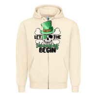 Sandshell let the shenanigans begin Zipper Hoodie - MaliasSmallBusiness