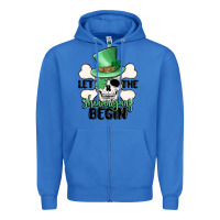 True Royal let the shenanigans begin Zipper Hoodie - MaliasSmallBusiness