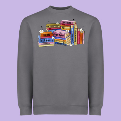 Book Tropes Heavyweight Sweatshirt Designed By Artiststas