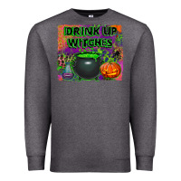Charcoal Heather drink up witches Premium Sweatshirt - BundleAndBundleShop