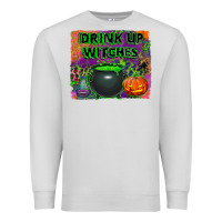 Dove Grey drink up witches Premium Sweatshirt - BundleAndBundleShop
