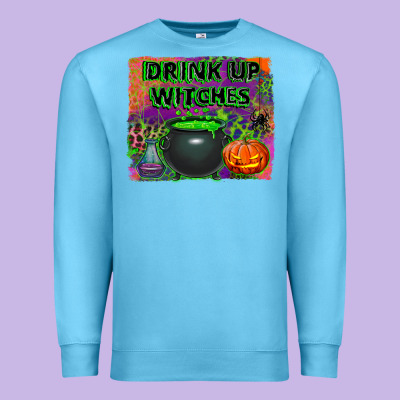 Drink Up Witches Premium Sweatshirt Designed By Bundleandbundleshop