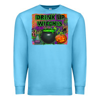 Ocean Blue drink up witches Premium Sweatshirt - BundleAndBundleShop