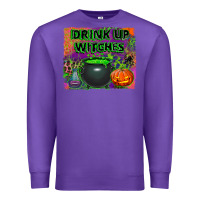 Purple drink up witches Premium Sweatshirt - BundleAndBundleShop
