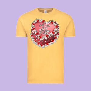 Self Love Vintage Tee Designed By Artiststas