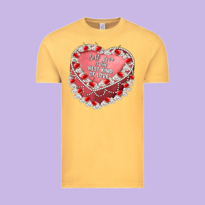 Self Love Vintage Tee Designed By Artiststas